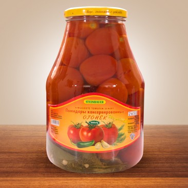 EINGELEGTE  TOMATEN SCHARF 2500g