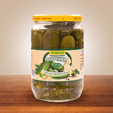 EINGELEGTE GURKEN 650g