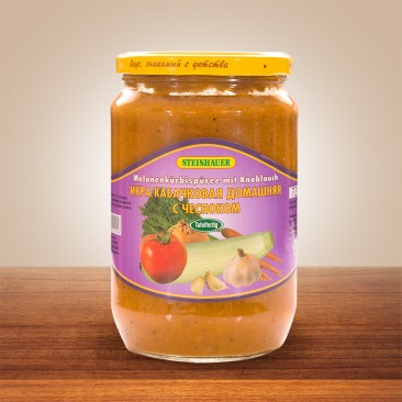 MELONENKÜRBISPÜRE MIT KNOBLAUCH,  PASTEURISIERT 680g