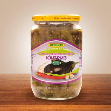 Салат из баклажан с перцем КАПРИЗ 660g