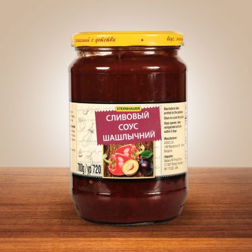 Gemüsezubereitung BBQ aus Pflaumen 720 g