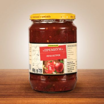 Лечо острое „Премиум“ 720 g