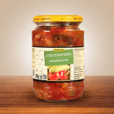 Gemüsesalat  „OKHOTNITSCHY“ 720 g