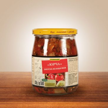 Закуска из кабачков „Юрча“ 580 g